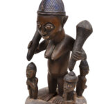 Ancestor figure - Wood - Yoruba - Nigeria