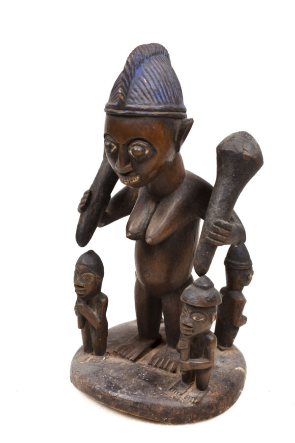 Ancestor figure - Wood - Yoruba - Nigeria