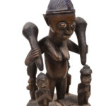 Ancestor figure - Wood - Yoruba - Nigeria