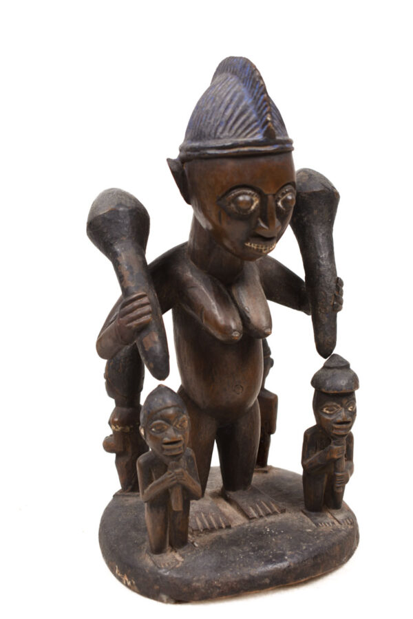 Ancestor figure - Wood - Yoruba - Nigeria