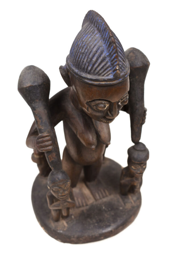 Ancestor figure - Wood - Yoruba - Nigeria