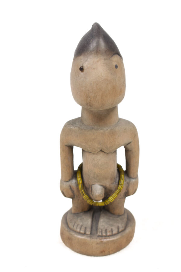Venavi figure - Wood, Beads - Ewe - Togo