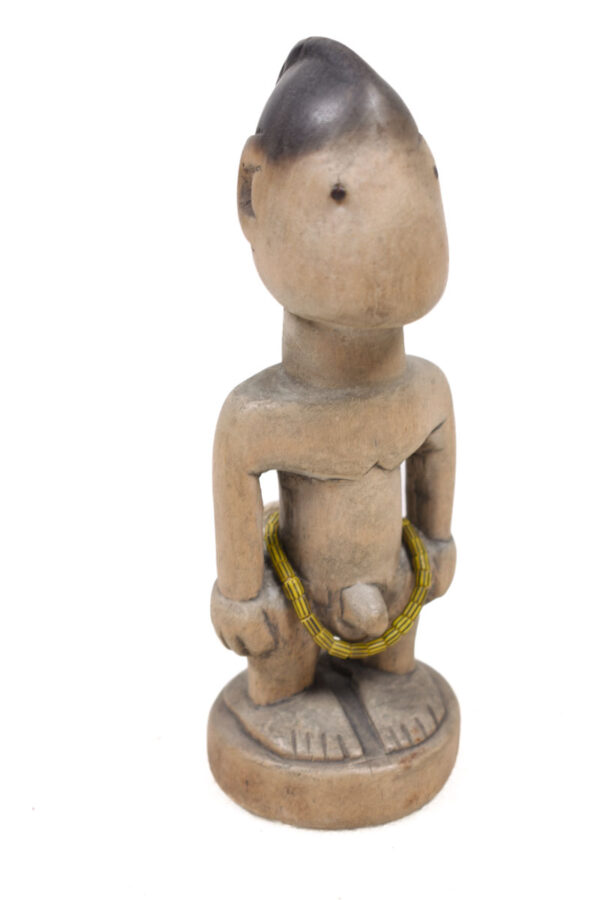Venavi figure - Wood, Beads - Ewe - Togo