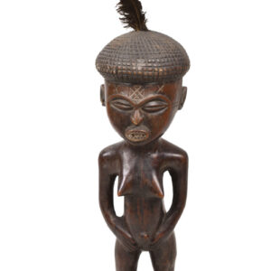 Ancestor figure - Wood - Chokwe - Congo