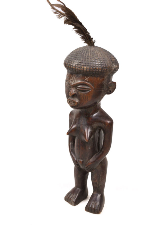 Ancestor figure - Wood - Chokwe - Congo