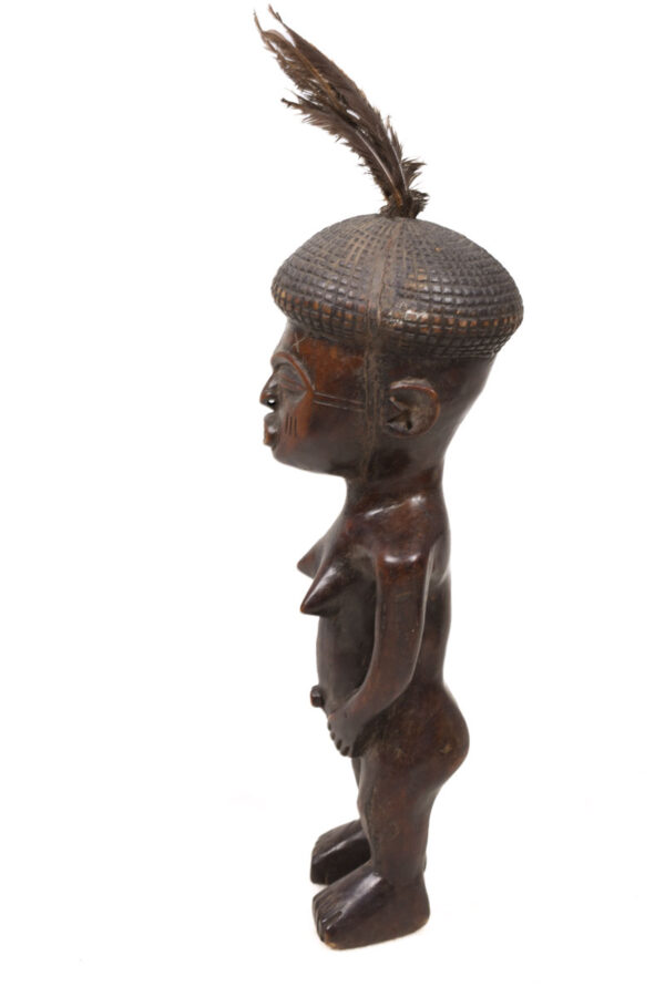 Ancestor figure - Wood - Chokwe - Congo