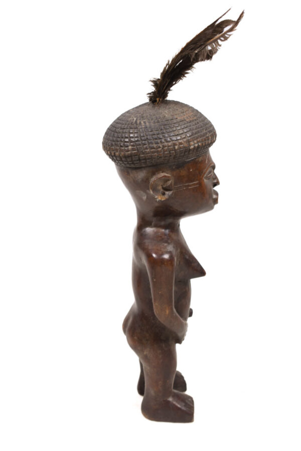 Ancestor figure - Wood - Chokwe - Congo