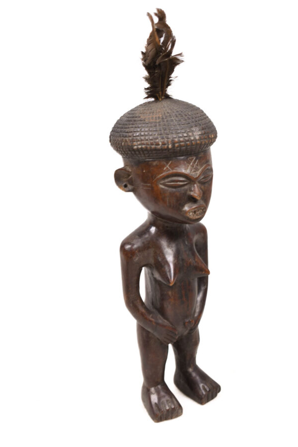 Ancestor figure - Wood - Chokwe - Congo