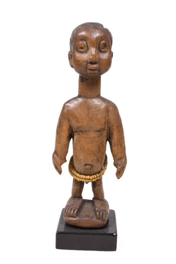Venavi figure - Wood, Beads - Ewe - Togo