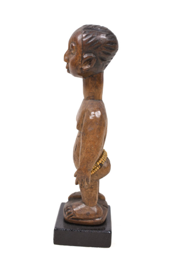 Venavi figure - Wood, Beads - Ewe - Togo