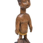 Venavi figure - Wood, Beads - Ewe - Togo