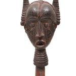 Reliquary Byeri Head - Wood - Fang - Gabon