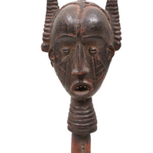 Reliquary Byeri Head - Wood - Fang - Gabon