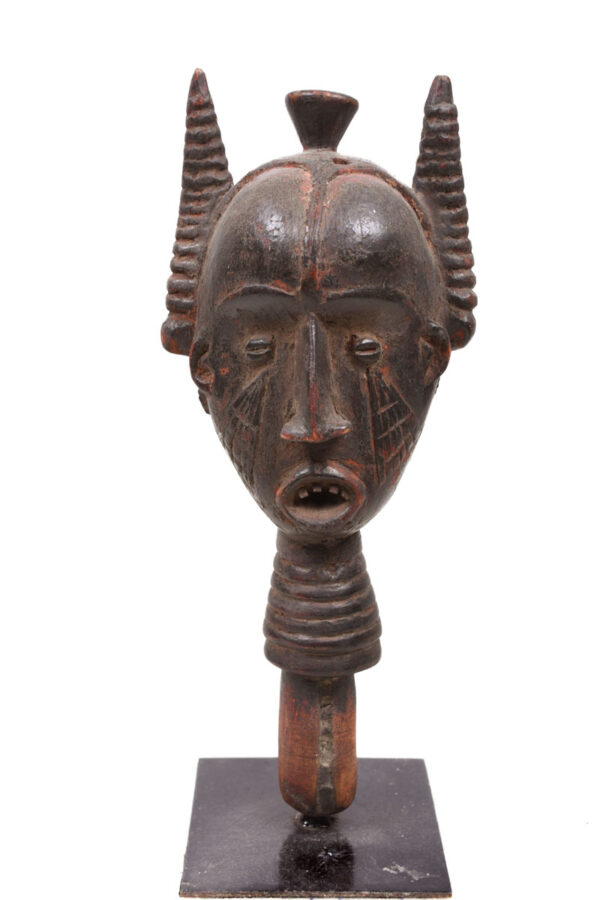 Reliquary Byeri Head - Wood - Fang - Gabon