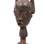 Reliquary Byeri Head - Wood - Fang - Gabon