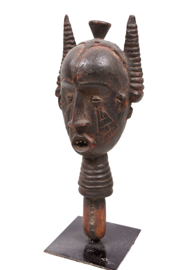 Reliquary Byeri Head - Wood - Fang - Gabon