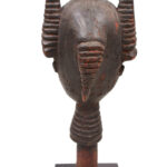 Reliquary Byeri Head - Wood - Fang - Gabon