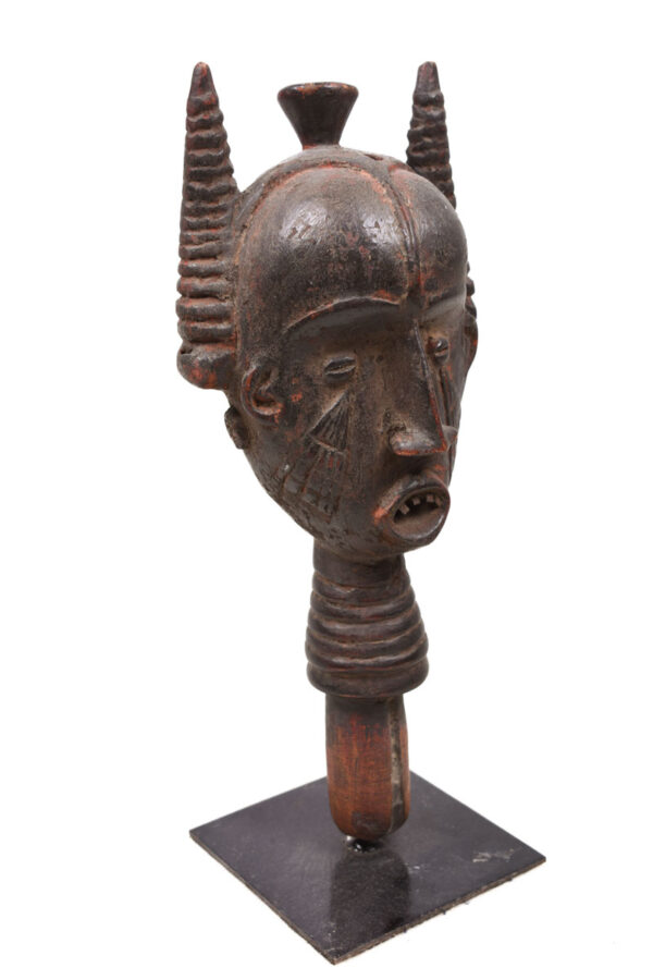 Reliquary Byeri Head - Wood - Fang - Gabon