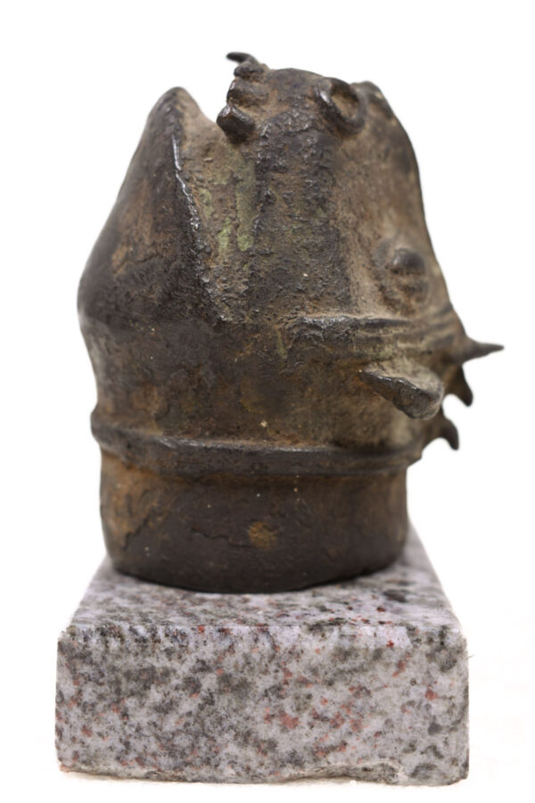 Leopard Head - Bronze - Benin