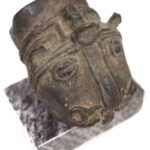 Leopard Head - Bronze - Benin