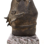 Leopard Head - Bronze - Benin