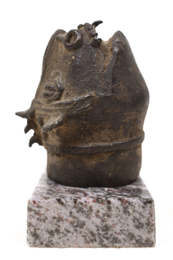 Leopard Head - Bronze - Benin