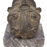 Leopard Head - Bronze - Benin