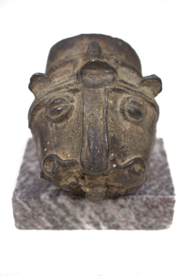 Leopard Head - Bronze - Benin