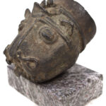 Leopard Head - Bronze - Benin