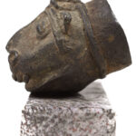 Leopard Head - Bronze - Benin
