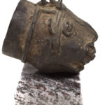Leopard Head - Bronze - Benin