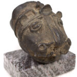 Leopard Head - Bronze - Benin