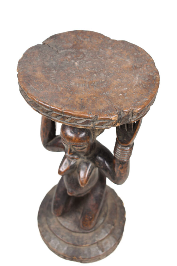 Stool - Wood - Luba - DR Congo
