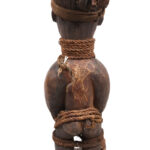 Figure - Wood, Glass - Bakongo - DR Congo