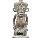 Ancestor figure - Bronze - Tikar - Cameroon