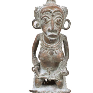 Ancestor figure - Bronze - Tikar - Cameroon