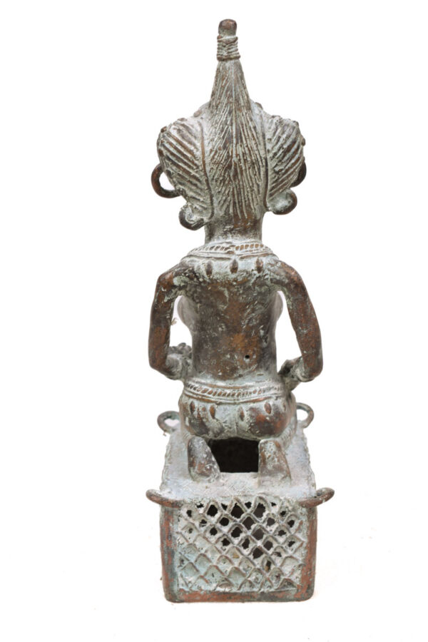 Ancestor figure - Bronze - Tikar - Cameroon