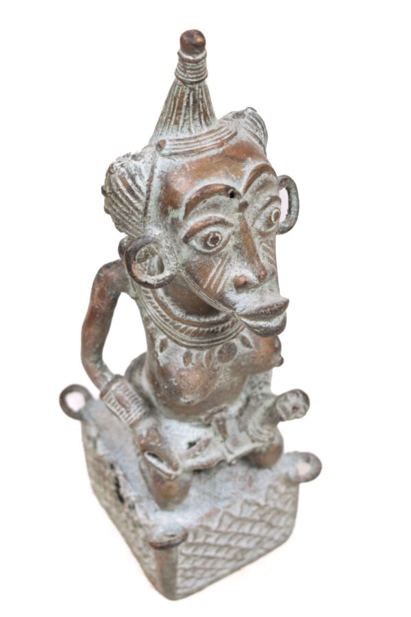 Ancestor figure - Bronze - Tikar - Cameroon