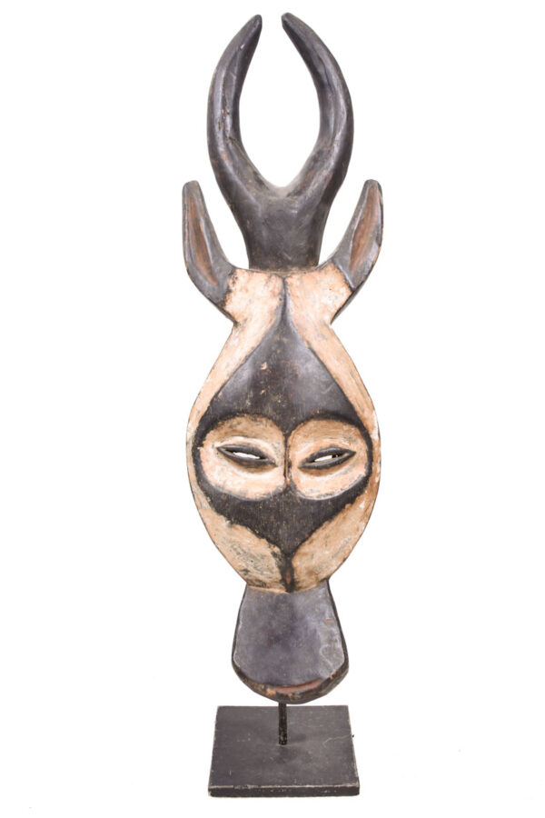 Antelope Mask - Wood - Kwele - Gabon