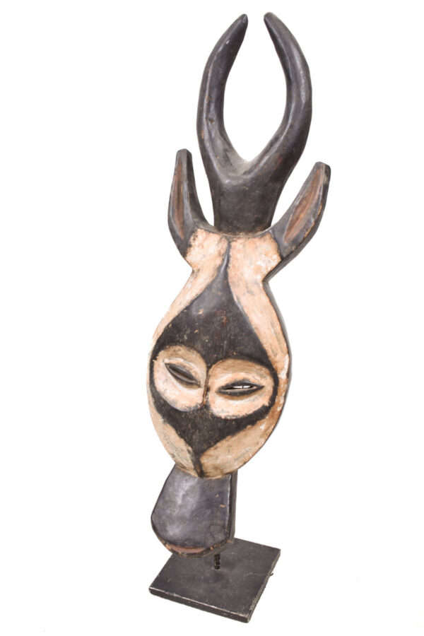 Antelope Mask - Wood - Kwele - Gabon
