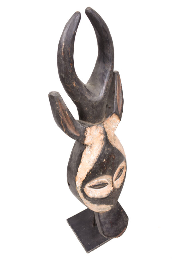 Antelope Mask - Wood - Kwele - Gabon