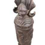 Tshibinda Container - Wood - Chokwe - Congo
