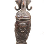 Tshibinda Container - Wood - Chokwe - Congo