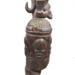 Tshibinda Container - Wood - Chokwe - Congo