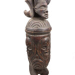 Tshibinda Container - Wood - Chokwe - Congo