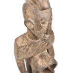 Anthropomorphic cup - Wood - Koro - Nigeria