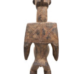 Anthropomorphic cup - Wood - Koro - Nigeria