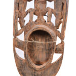 Beaded Mask - Beads, Wood - Bamileke - Grassland of Cameroon