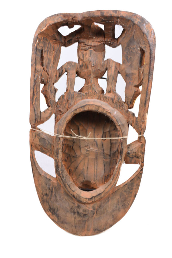 Beaded Mask - Beads, Wood - Bamileke - Grassland of Cameroon