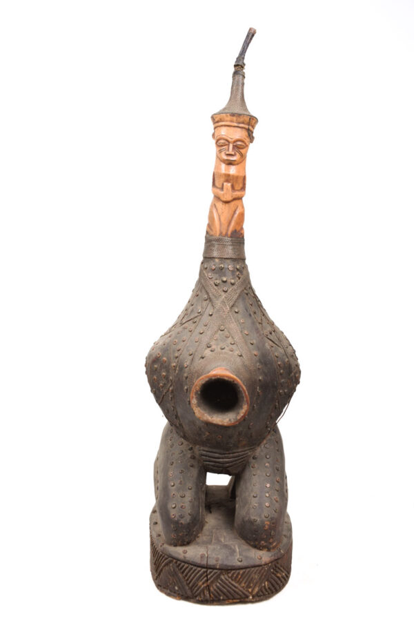 Container - Bone, Wood - Kwele - Gabon